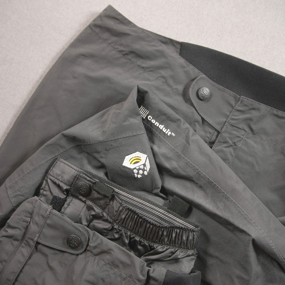 Mountain Hardwear Conduit Waterproof Technical Shell Women Pant 10 29x29 Camping